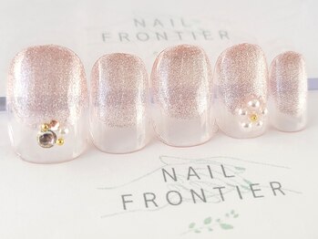 ネイルフロンティア 吉祥寺(NAIL FRONTIER)/Sワンポイントフレンチ5480円~