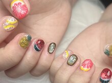 ジョアネイル(JOA Nail)/夏/フルツーネイル/やり放題