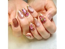 大人お花ネイル/アンティークなデザインが得意なサロン♪
