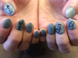 芸術手描きアート