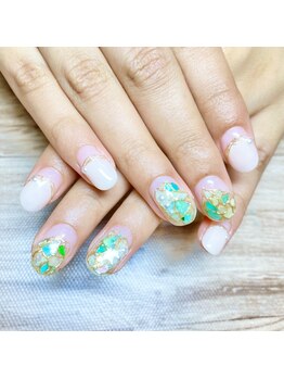 クリーク(CREEK)/定額シェル埋め込みアクセサリー