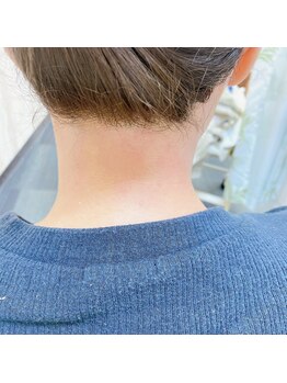 ネイル アンド アイラッシュ グレイス(Grace)/うなじWAX《トリートメント付》