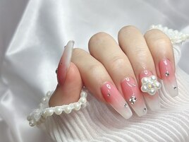 ちゅるちゅる ピンクネイル