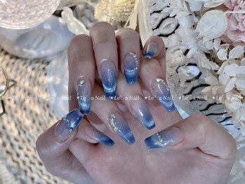 レアネイル 渋谷店(Le’a nail)/マグネットフレンチ