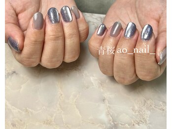 アオネイル(青桜 ao_nail_)/デザインマグネットコース