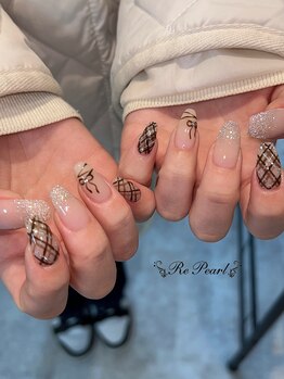 リパール 市駅前店(Re Pearl)/チョコレートネイル