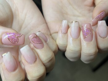 ネイル クランツ(nail kranz)/ハートネイル