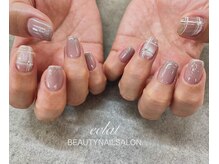 エクラ 楠葉店(eclat)/チェックネイル