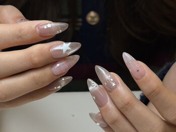 LINEA nail studio 【ライナーネイルスタジオ】代官山/トレンドたっぷりマグネット