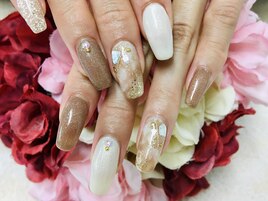 【多田】秋色ネイル