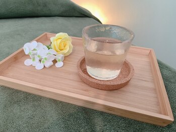 アロマリラクゼーションスパ夢心地/リンパマッサージ前に