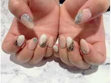 ネイルキュート アンド クールラッシュ 亀有店(nailcute & CoolLash)/虎柄ネイル