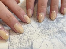 ネイル アバンス 西梅田店(Nail AVANCE.)/くすみイエロー