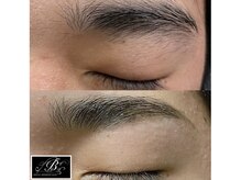 ブラックスワン(Black Swan)/【MEN'S】　眉カット・パーマ