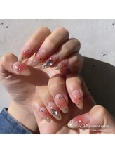 ルート12/チークネイル♪キラキラビジュー