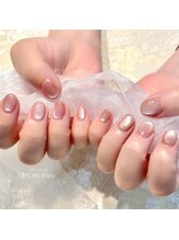 リッシュ トロワ(RICHE trois)/ぷるんっピンクマグネットネイル