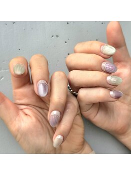 バカラチェーンネイル