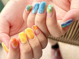 ～カラフル夏ネイル～