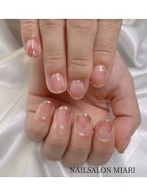 ミアリ(MIARI)/持ち込みニュアンスネイル