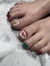 【FOOT】当日画像持込OK☆デザインコース　￥4,400～