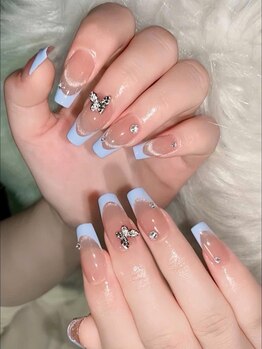 レクラ(L'ECLAT)の写真/【伊勢崎のネイルデビューなら☆】シンプル～アートもおまかせ◎お得なお値段でテンションの上がる指先に◎