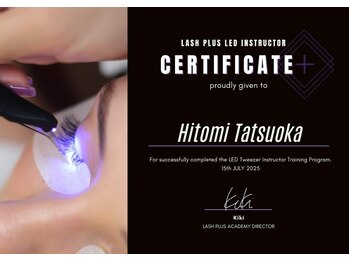 ミリ(Milli)/LED認定インストラクター取得◆