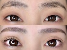 ケイトステージラッシュ 池袋店/パリジェンヌ×アイブロウ眉毛