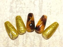 仙殊/マグネットベースべっ甲ネイル