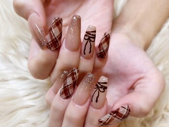 メルシー 堀江店(Merci)/フィルイン/チェックネイル