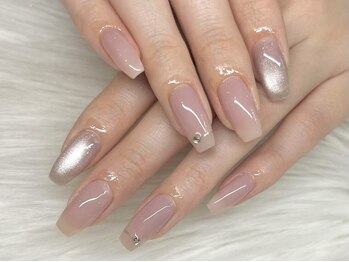 タムタムネイル 本厚木(Tam Tam Nail)の写真/【お手頃価格で可愛い指先♪】500色以上から選べるワンカラー◇駅チカで通いやすさ◎パラジェル導入*本厚木