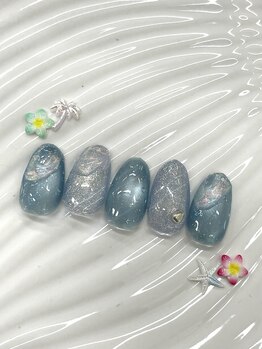 季節のデザインネイル