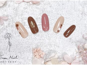 バレンタイン本番チョコネイル♪