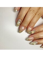 レッシュネイル サロンアンドスクール(RECH NAIL salon&school)/オーロラネイル