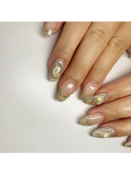 レッシュネイル サロンアンドスクール(RECH NAIL salon&school)/オーロラネイル