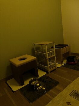 ハリスル 神戸訪問鍼灸付属治療院(harisuru)/暗がりよもぎ蒸し