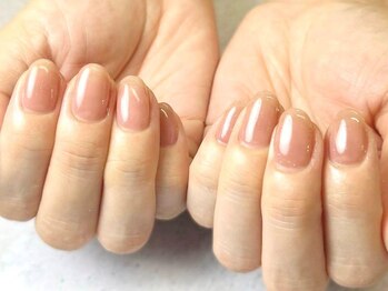 バーガンディ 鶴田(BURGUNDY)の写真/丁寧なケアと高技術でモチ◎ワンランク上の技術で細部まで美しく♪自爪に優しいパラジェル、フィルイン♪