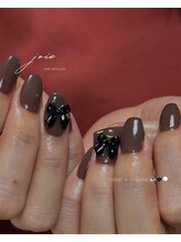 ジョワ(joie)/ribbon × charcoal