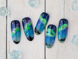 オーロラネイル