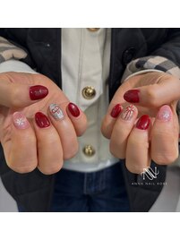 クリスマスネイル