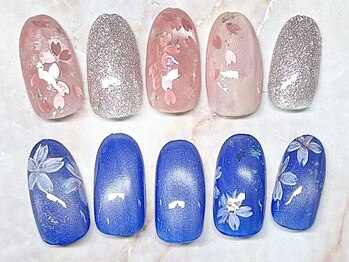 リノリコ 東長崎店(RinoRiko)の写真/新規ソフトジェルオフ無料◇季節感溢れるデザインも◎【Spring-春-collection￥6000★】