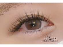 まつげエクステアンドネイルサロン アモル 恵比寿店(Amor)/フラットラッシュ140本