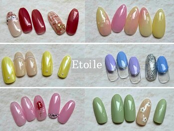 エトワール(Etoile)の写真/気分で選べる多彩なデザイン。天然石はもちろん、定番・トレンド・持ち込みまで幅広く対応。