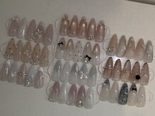 ユジャスタイル 中井町店(Yooja style)の雰囲気（人気No.1 定額アート ￥9500 / 80種類のデザインから選べます！）