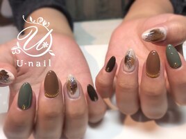 アースカラーネイル