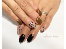 ネイル ルーム ルーク(nail room Rook)/レオパード柄