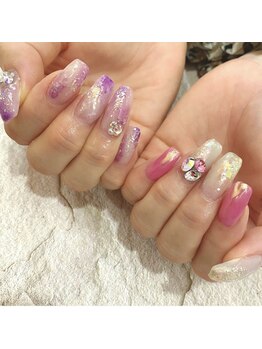 ラズライト(Laslight)/purpleアシメ☆