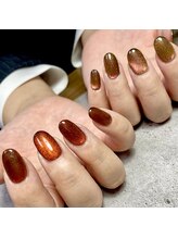 キイコネイル(kiiko.nail)/奥行きマグネットネイル