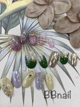 ビービーネイル(BB)/7月定額ネイル