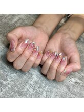 ダリア(Dahlia)/グラデーションネイル