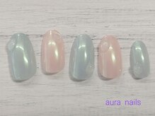 アウラネイルズ(aura nails)/☆ベーシックデザイン￥7800